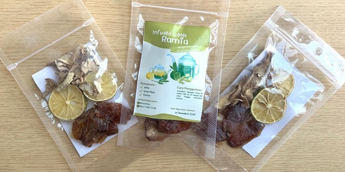 Infused Water Herbal Pencegah Anemia Karya Mahasiswa Farmasi ITERA